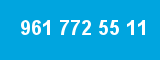 961 772 55 11